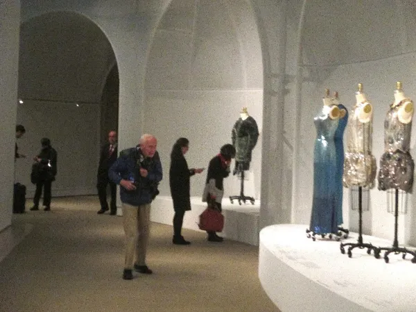 Bill Cunningham at Andrew Bolton's Manus x Machina exhibition